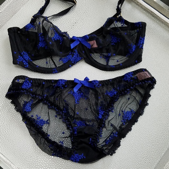 Agent Provocateur Other - Demi Cup Underwire Bra & Matching Bottoms